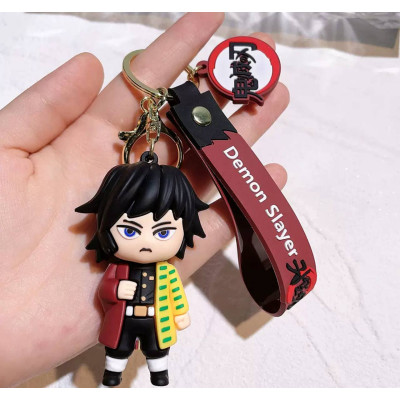 Брелок Клинок, що знищує демонів (Demon Slayer) Ренґоку Кьоджуро (Kyojuro Rengoku)