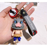 Брелок Клинок, що знищує демонів (Demon Slayer) Іноске Хашібіра (Inosuke Hashibira)