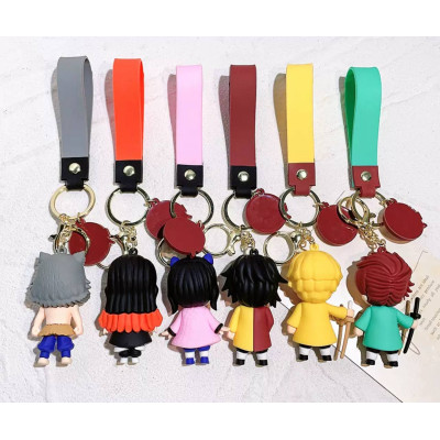 Брелок Клинок, що знищує демонів (Demon Slayer) Іноске Хашібіра (Inosuke Hashibira)