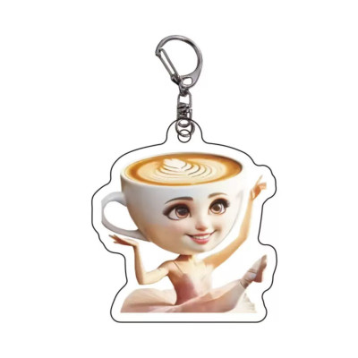 Акриловий брелок Балерина Капучіна Ballerina Cappuccina