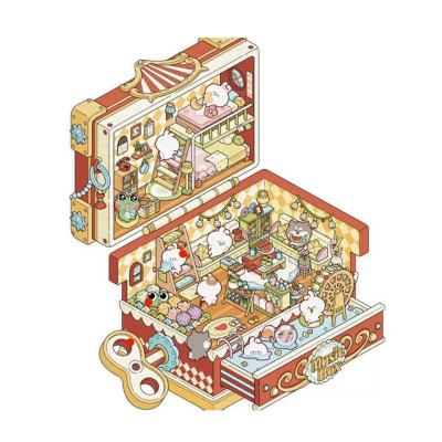 Набір наліпок DIY Румбокс 3D 