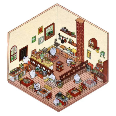 Набір наліпок DIY Румбокс 3D 