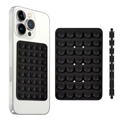 Універсальний тримач для телефону з присосками Чорний