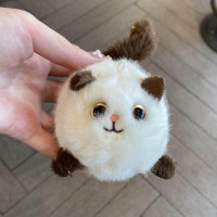 Іграшка брелок Котик-вертоліт Сіамський
