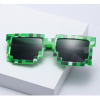 Окуляри Майнкрафт Minecraft зелені
