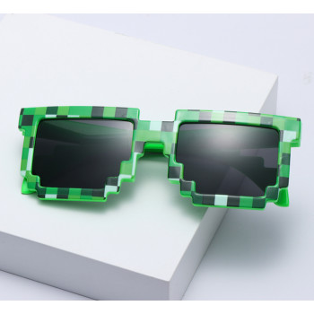 Окуляри Майнкрафт Minecraft зелені