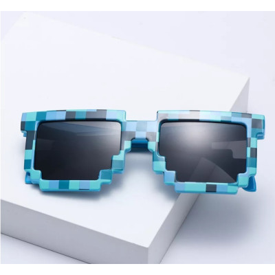 Окуляри Майнкрафт Minecraft сині