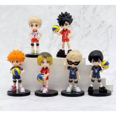 Набір фігурок Волейбол! Haikyuu!! (6шт)