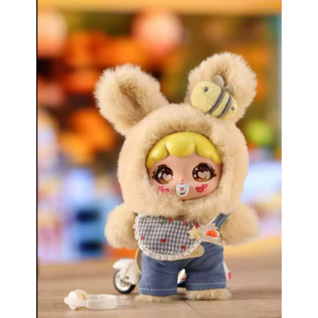 Іграшка брелок лялечка Беж