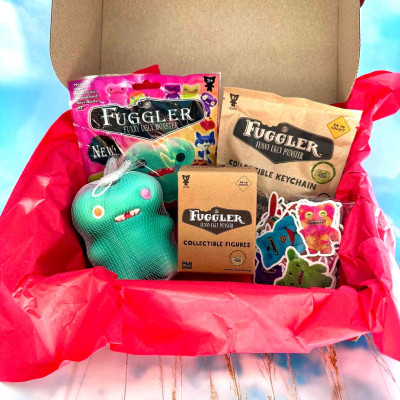 Набір подарунковий Fugglers Фаглери (брелок, фігурки, наліпки, сквіш)