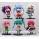 Набір фігурок з Вокалоїд Vocaloid v9 (6шт)