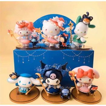 Фігурка з персонажем Санріо (Куромі, Мелоді, Сінаморол, Кітті, Почако) на вибір