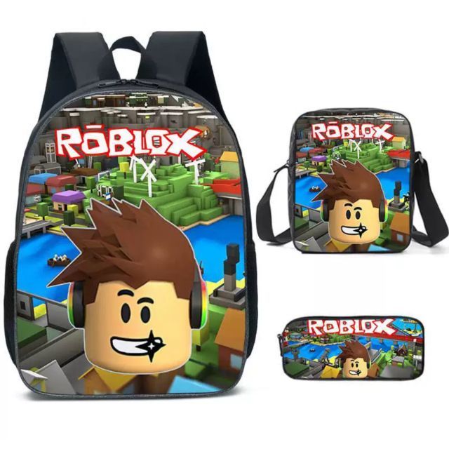 Набір 3 в 1 Roblox — рюкзак + сумка через плече + пенал