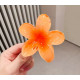 Заколка-квітка (помаранчева) Заколка гавайська