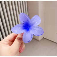 Заколка-квітка (фіолетова) Заколка гавайська