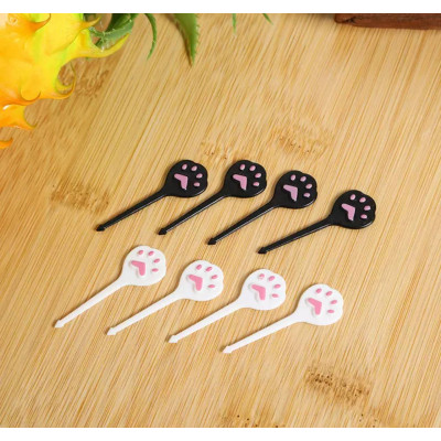 Набір штажок у вигляді котяча лапка - 8 шт.