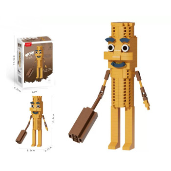 Конструктор Фігурка-персонаж Тунг Тунг Тунг Саур, Tung Tung Tung Sahur