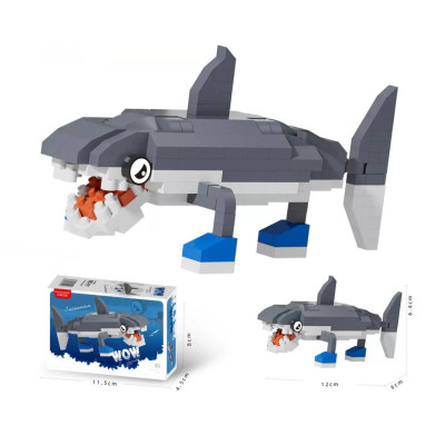 Конструктор фігурка-персонаж Акула Тралалеро Тралала, Італійські меми