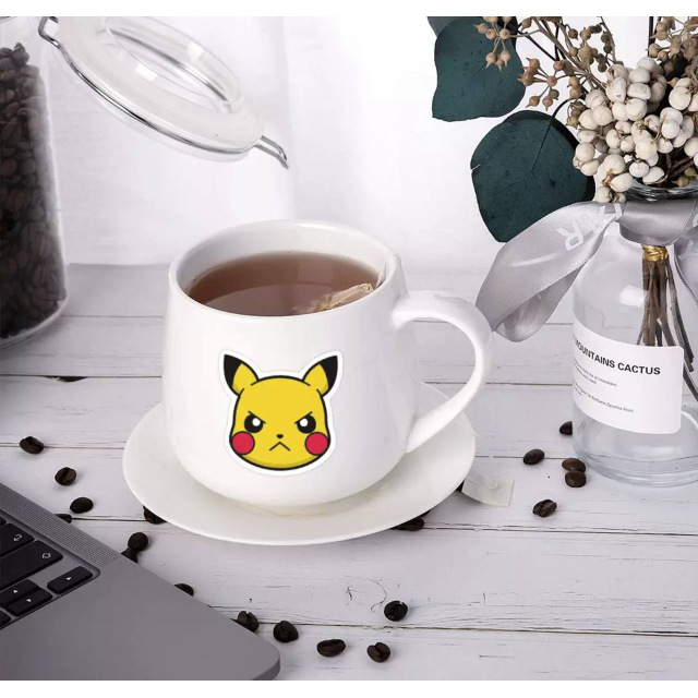 Набір наліпок, стікерів, наклейок Пікачу, Pokemon, 50 шт.