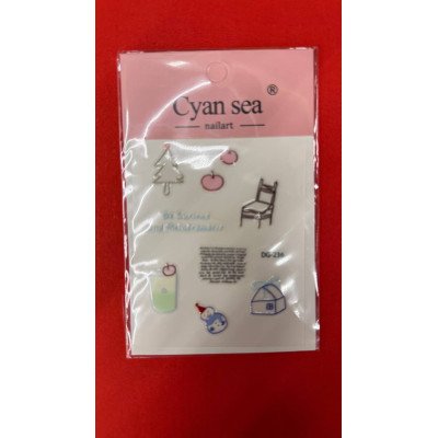 Набір об'ємні наліпки, 1 лист