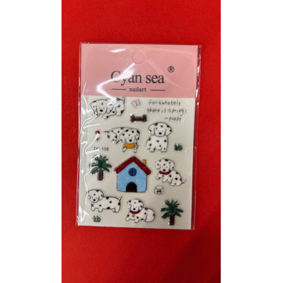 Набір об'ємні наліпки, 1 лист