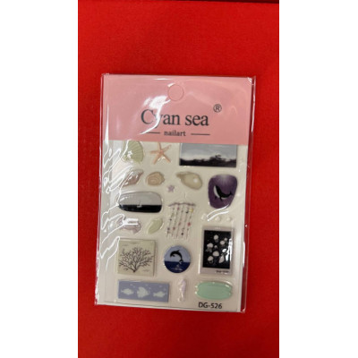 Набір об'ємні наліпки, 1 лист