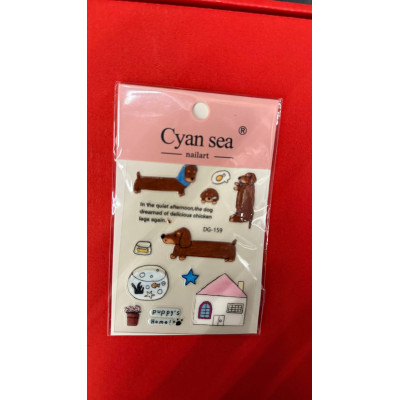 Набір об'ємні наліпки, 1 лист