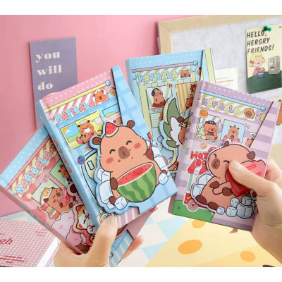 Щоденник блокнот Капібара, тверда обкладинка