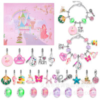 Адвент календар з намистинками для браслету в стилі Пандори