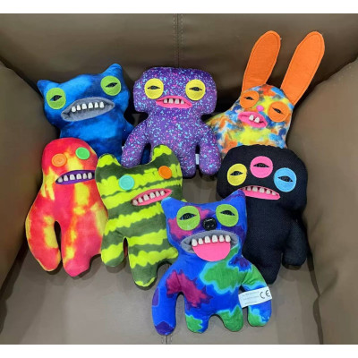 М'яка іграшка Fuggler Фаглер Саскуш, червоно-жовтий  22 см