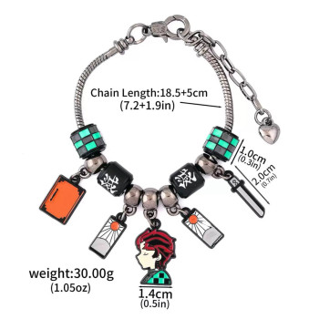 Браслет Камадо Танджіро Клинок, який знищує демонів, Demon Slayer