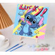 Картина за номерами Стіч, Stitch, з мольбертом