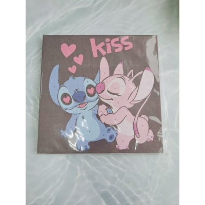 Картина за номерами Стіч та Енджел, Stitch з мольбертом