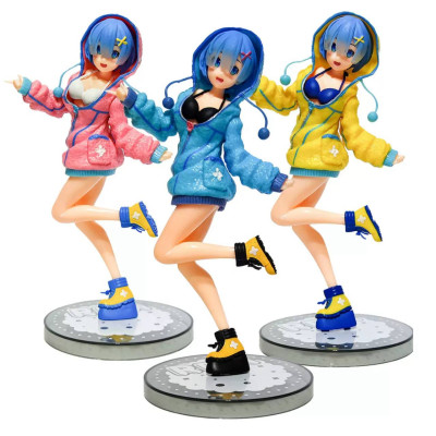 Колекційна фігурка Рем з аніме Re:Zero – Життя з нуля в іншому світі, в синьому