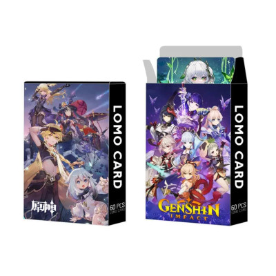Набір колекційних карток LOMO Genshin Impact (60 шт.)