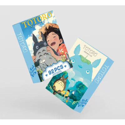 Набір колекційних карток Lomo та стікерів Мій сусід Тоторо, Totoro – 92 шт.