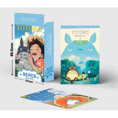 Набір колекційних карток Lomo та стікерів Мій сусід Тоторо, Totoro – 92 шт.