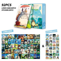 Набір колекційних карток Lomo та стікерів Мій сусід Тоторо, Totoro – 92 шт.