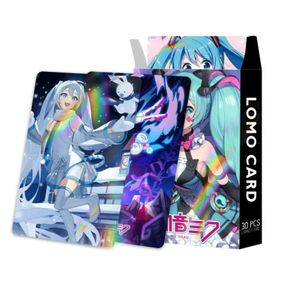 Набір LOMO карток Хацуне Міку, Hatsune Miku (30 шт.)