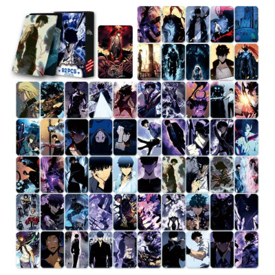 Набір карток та стікерів Solo Leveling, манхва Тільки я візьму новий рівень