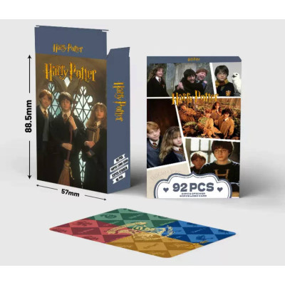 Набір ломо карток та стікерів Гаррі Поттер, Harry Potter, 92шт