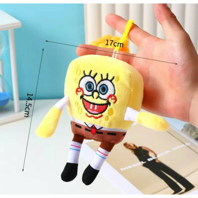 М'яка іграшка-брелок Губка Боб Квадратні Штани (Спанч Боб)