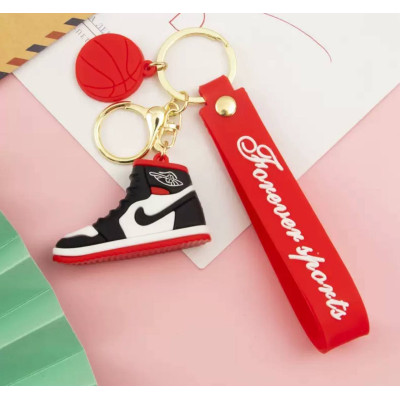 Брелок Кросівок Nike Air, чорно-білий