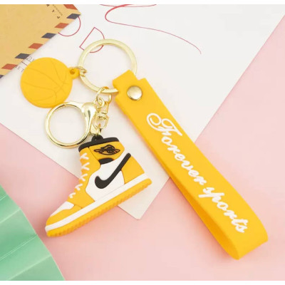 Брелок Кросівок Nike Air Jordan, жовтий