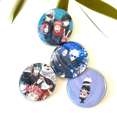 Набір значків Магічна Битва, Jujutsu Kaisen