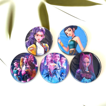 Набір значків K-Pop Demon Hunters, мисливиці на демонів