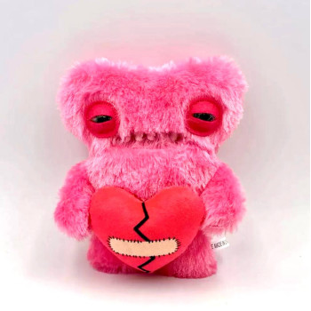 М'яка іграшка Fuggler Pink Love Wide Eyed Weirdo з розбитим серцем, Фаглер, рожевий, без коробки