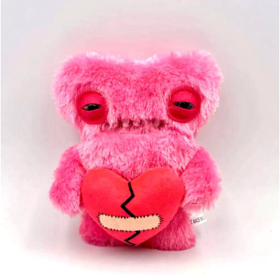М'яка іграшка Fuggler Pink Love Wide Eyed Weirdo з розбитим серцем, Фаглер, рожевий, без коробки