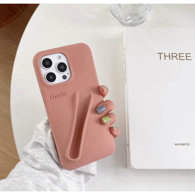 Силіконовий чохол Rhode з відділенням для блиску на iPhone 14 Pro Max