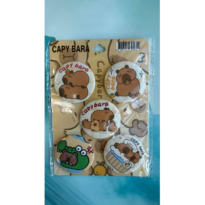 Подарунковий набір Капібара, 6 одиниць